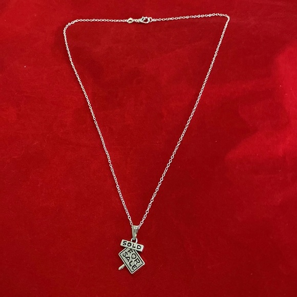 Real Estate Agent Necklace Realtor For Sale Sign May Be Personalized - Picture 2 of 7